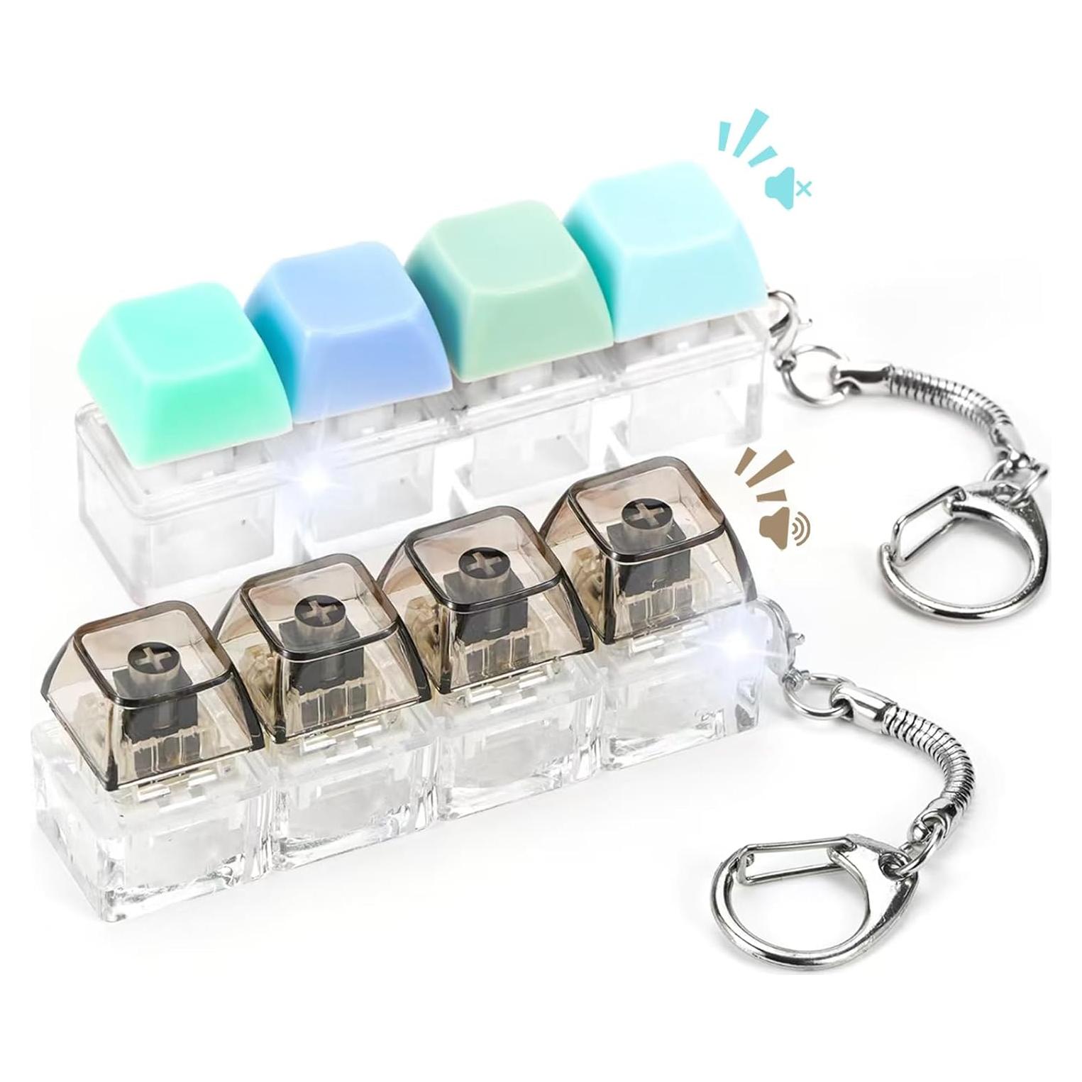 Juguete Antiestrés de Teclado MSBRCH - 2 Piezas Silencioso