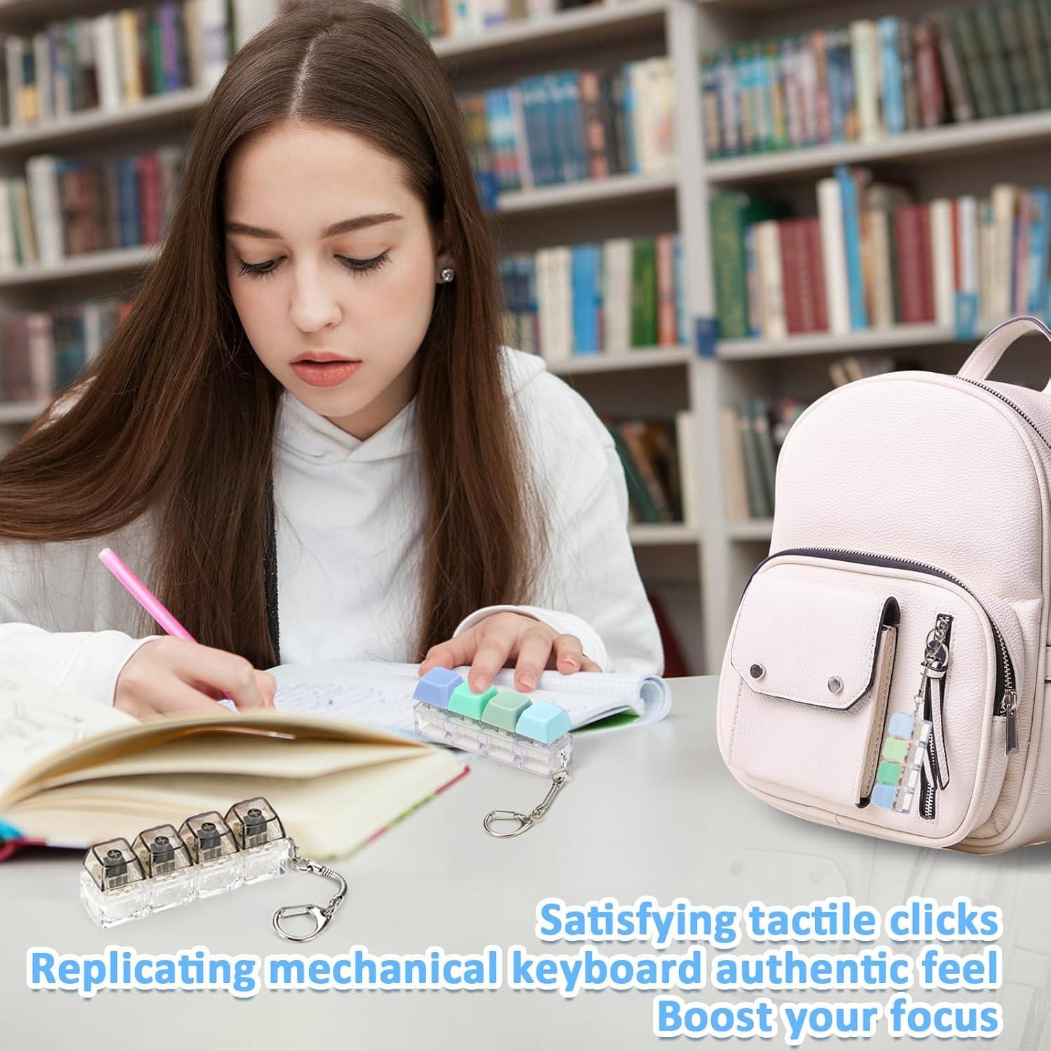 Juguete Antiestrés de Teclado MSBRCH - 2 Piezas Silencioso