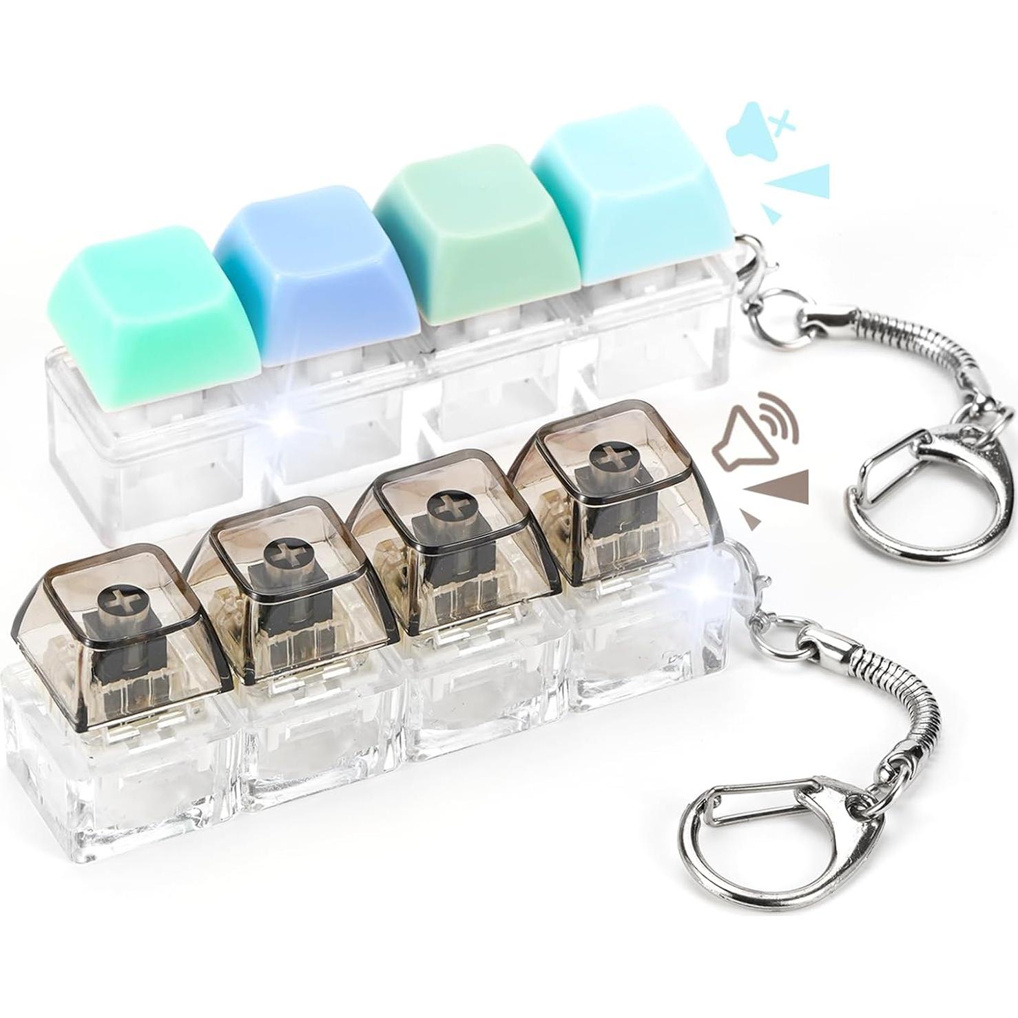 Juguete Antiestrés de Teclado MSBRCH - 2 Piezas Silencioso