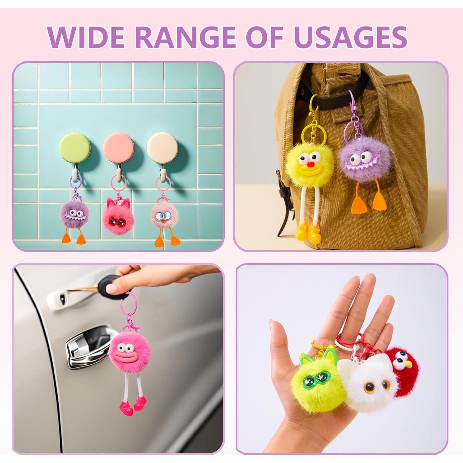 24 Llaveros de Peluche OMyFav para Niños - Regalos de Cumpleaños