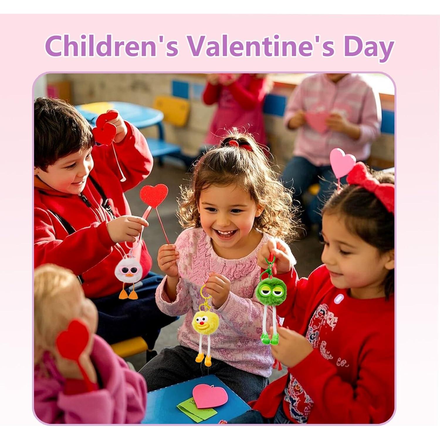 24 Llaveros de Peluche OMyFav para Niños - Regalos de Cumpleaños