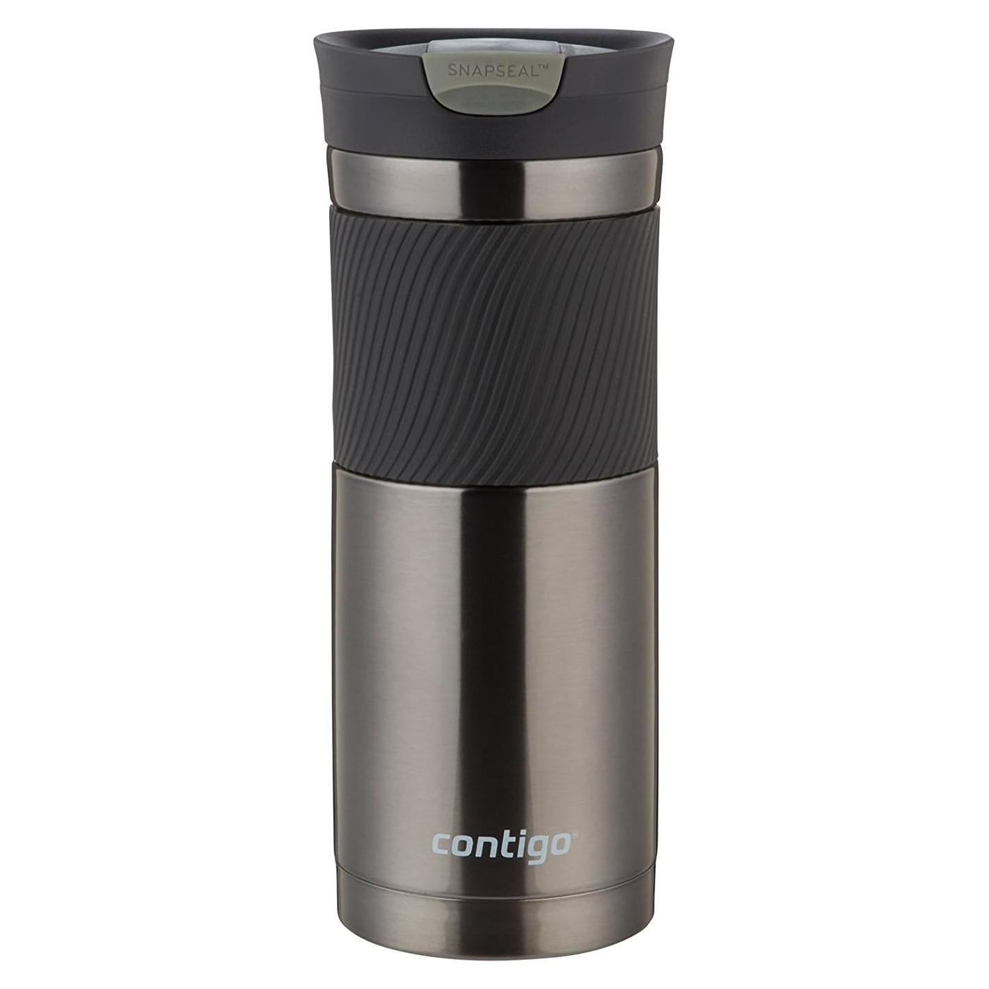 Vaso de Viaje Contigo Byron 20 oz Acero Inoxidable Gunmetal