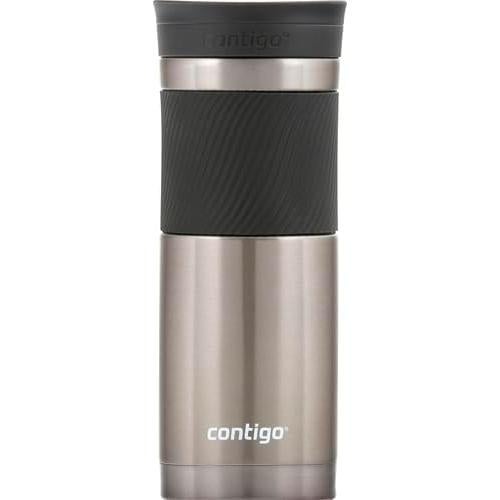 Vaso de Viaje Contigo Byron 20 oz Acero Inoxidable Gunmetal