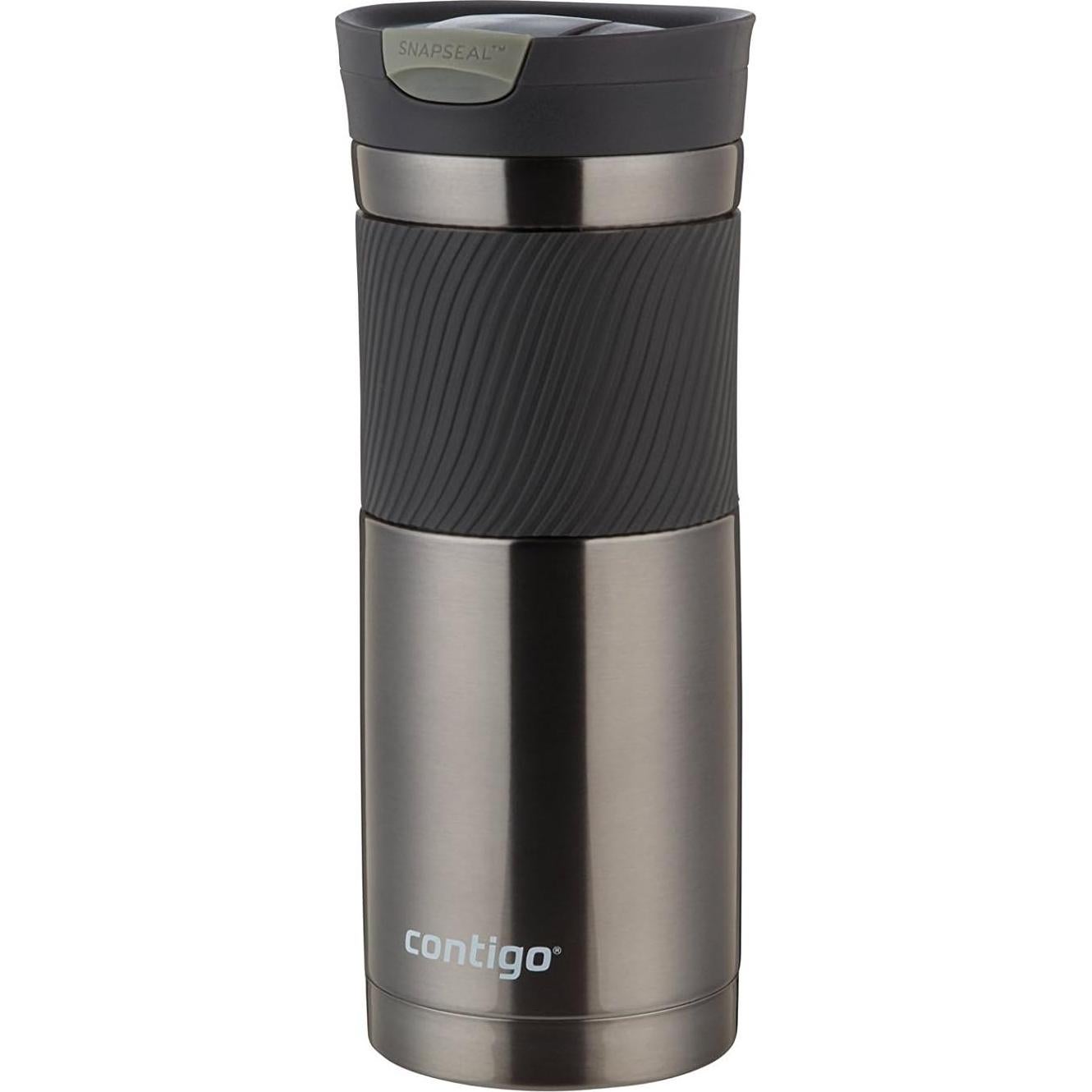 Vaso de Viaje Contigo Byron 20 oz Acero Inoxidable Gunmetal
