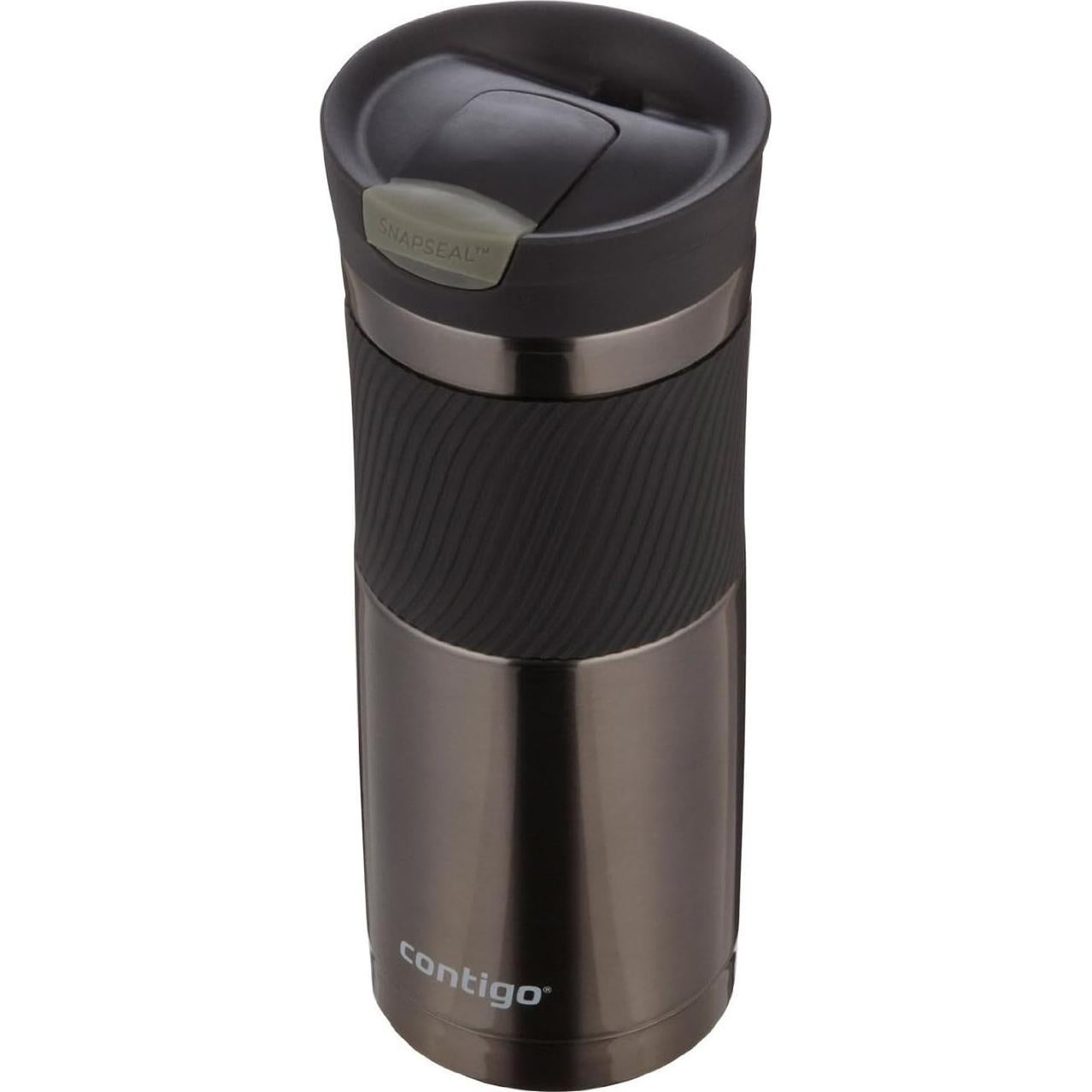 Vaso de Viaje Contigo Byron 20 oz Acero Inoxidable Gunmetal