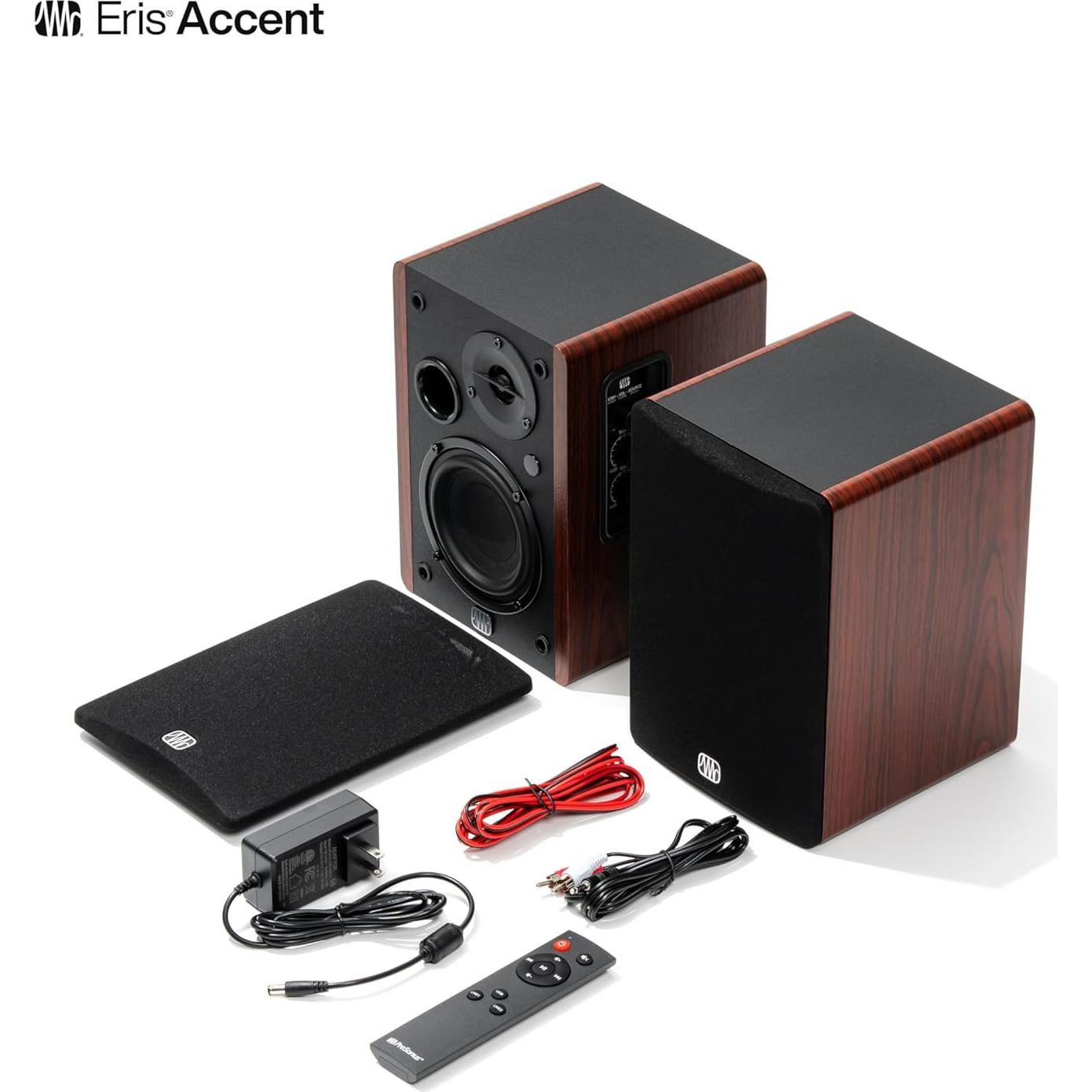 Altavoces de Estantería PreSonus Eris Accent 50W con Control Remoto