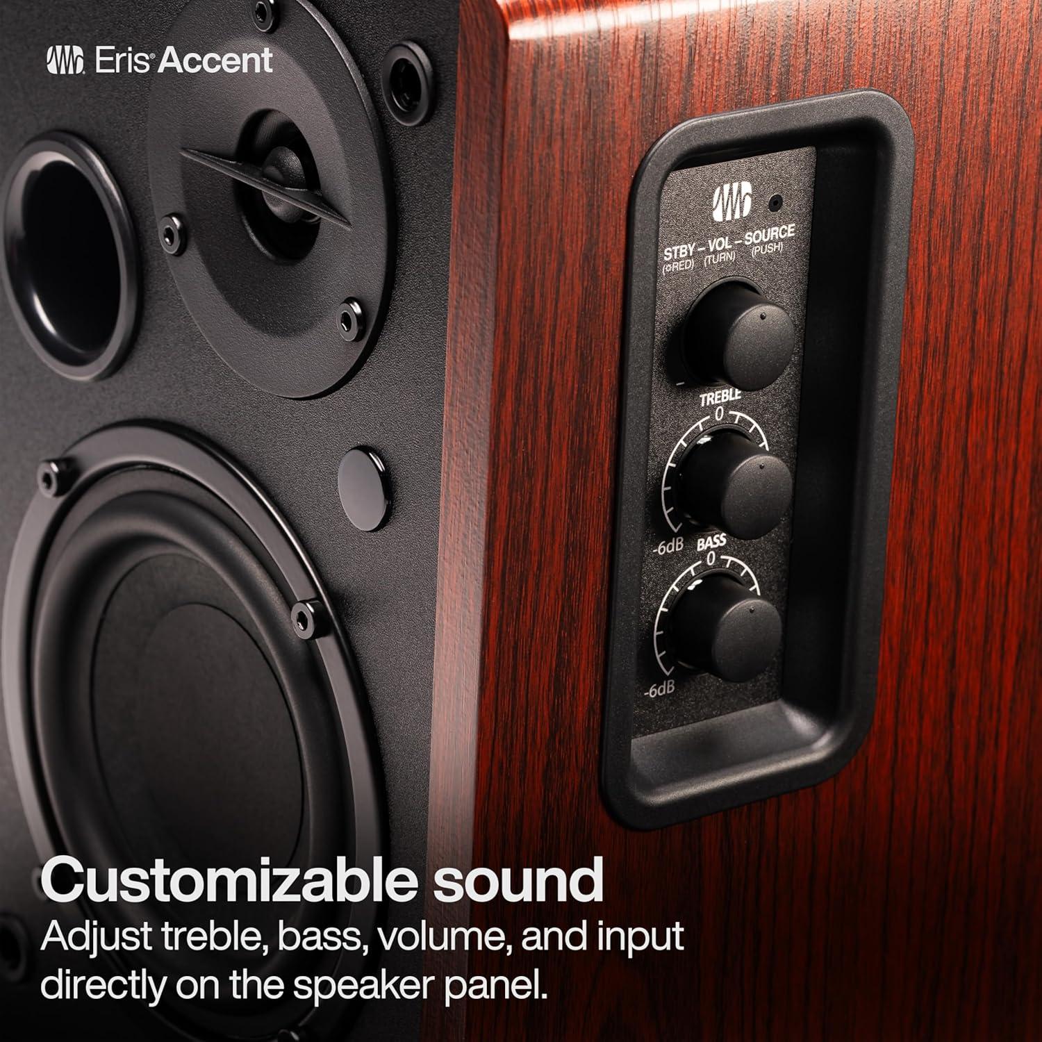 Altavoces de Estantería PreSonus Eris Accent 50W con Control Remoto