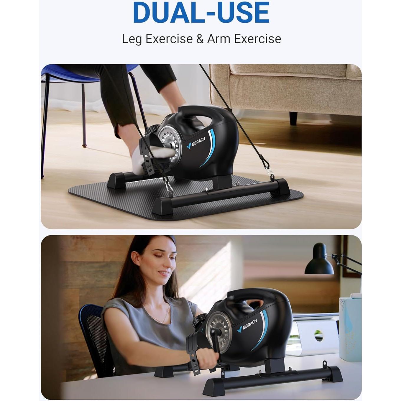 Ejercitador de Pedales MERACH 3 en 1 Magnético con App