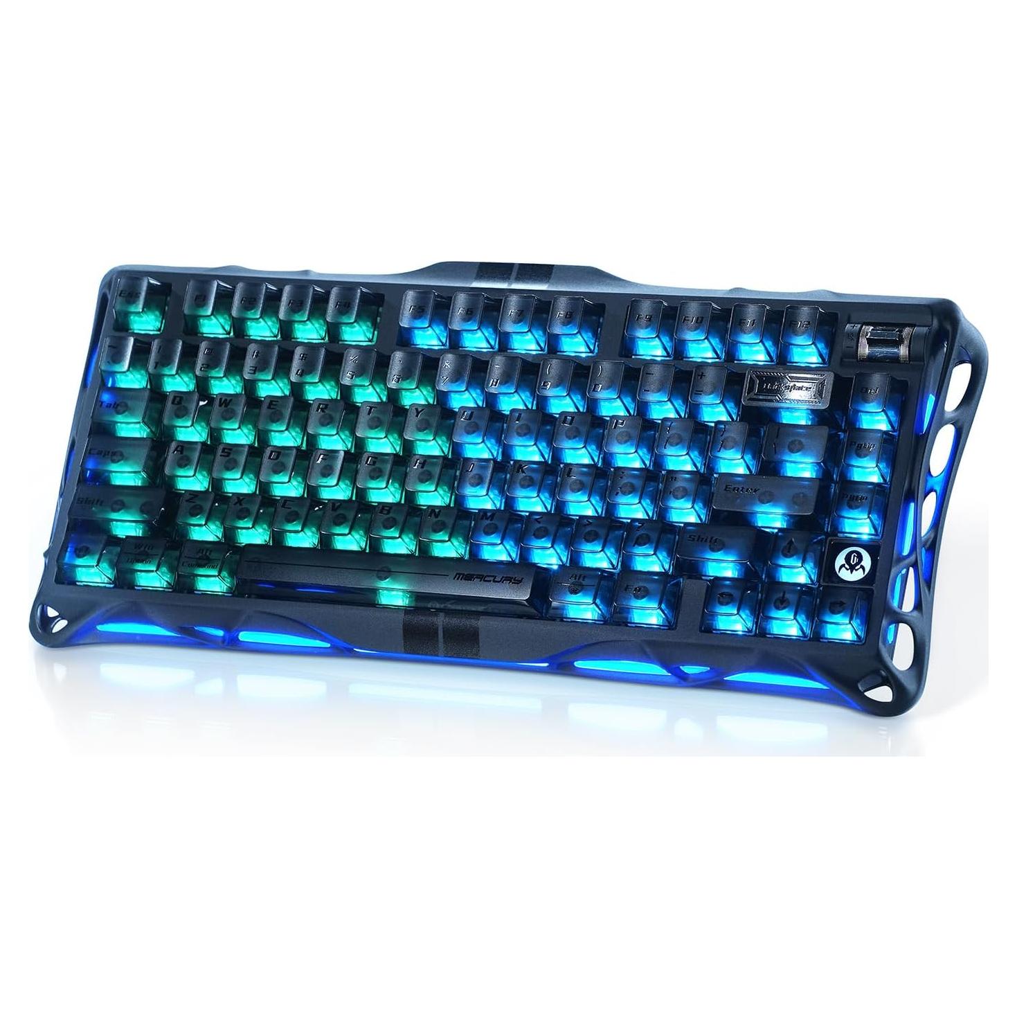 Teclado Gaming GravaStar Mercury V75, Interruptores Magnéticos, RGB