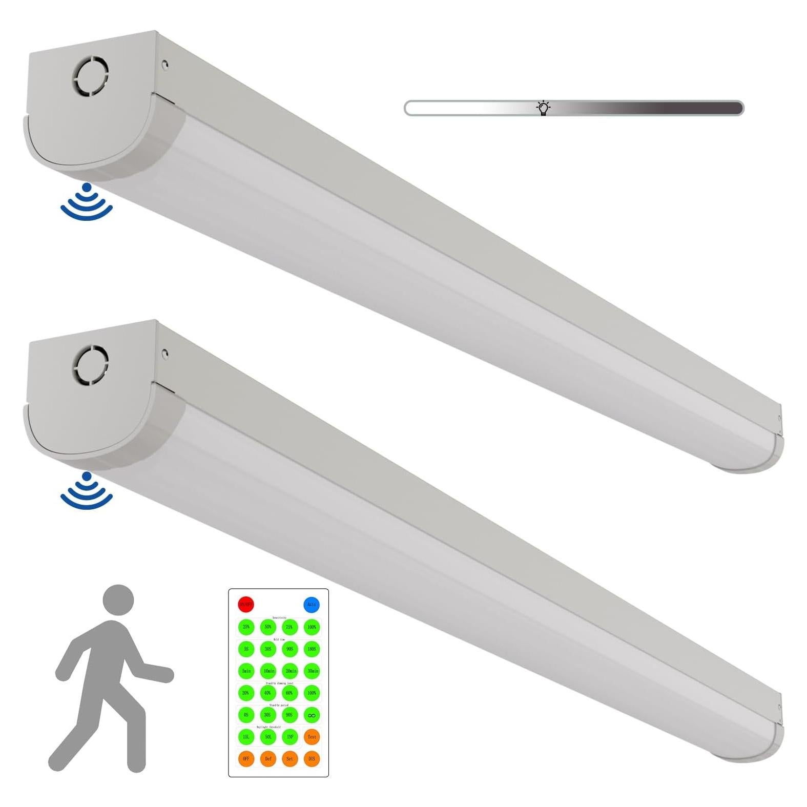 Luz LED Lineal Walrusled 4 pies con Sensor y Control Remoto