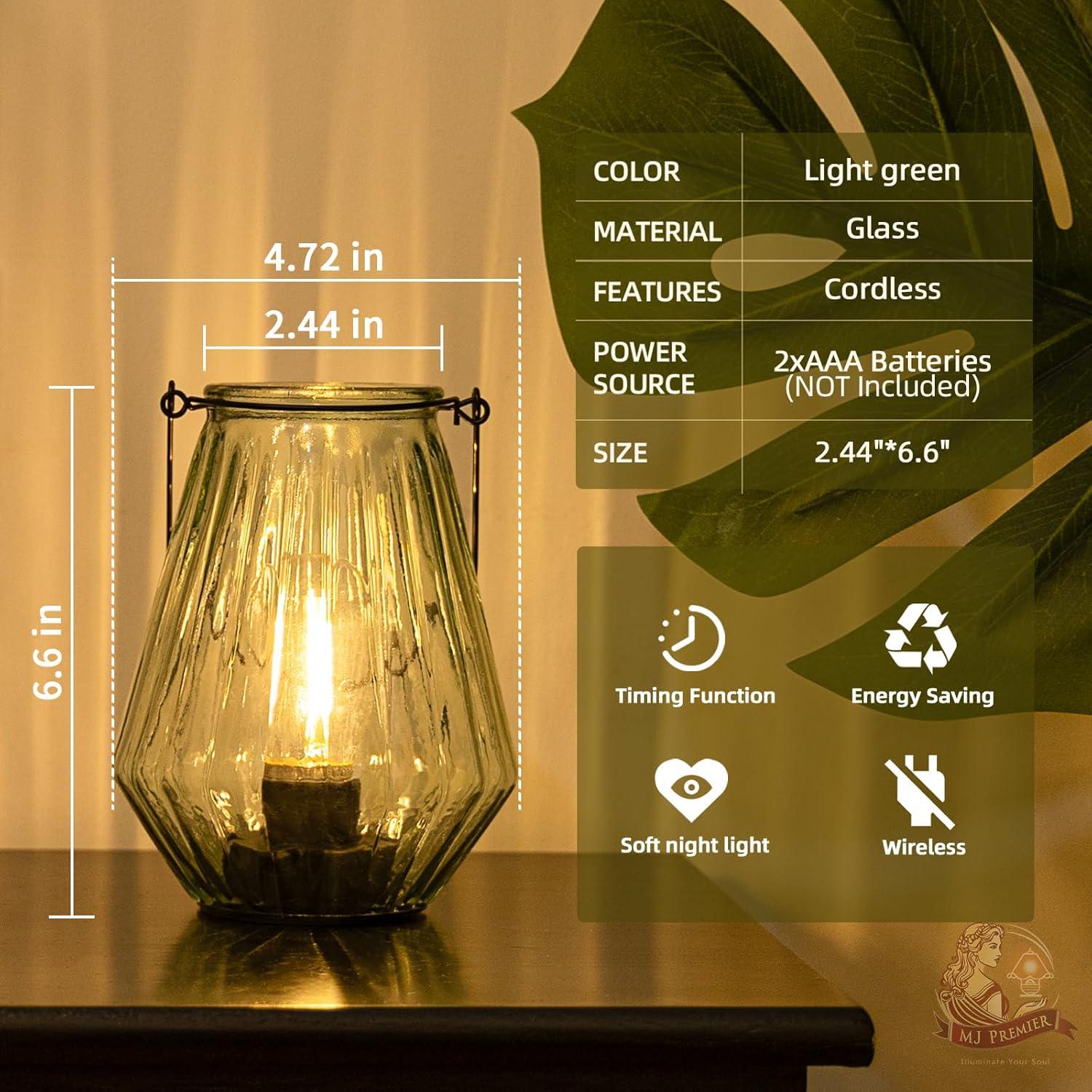 Lámpara Colgante LED Inalámbrica MJ PREMIER Verde Claro