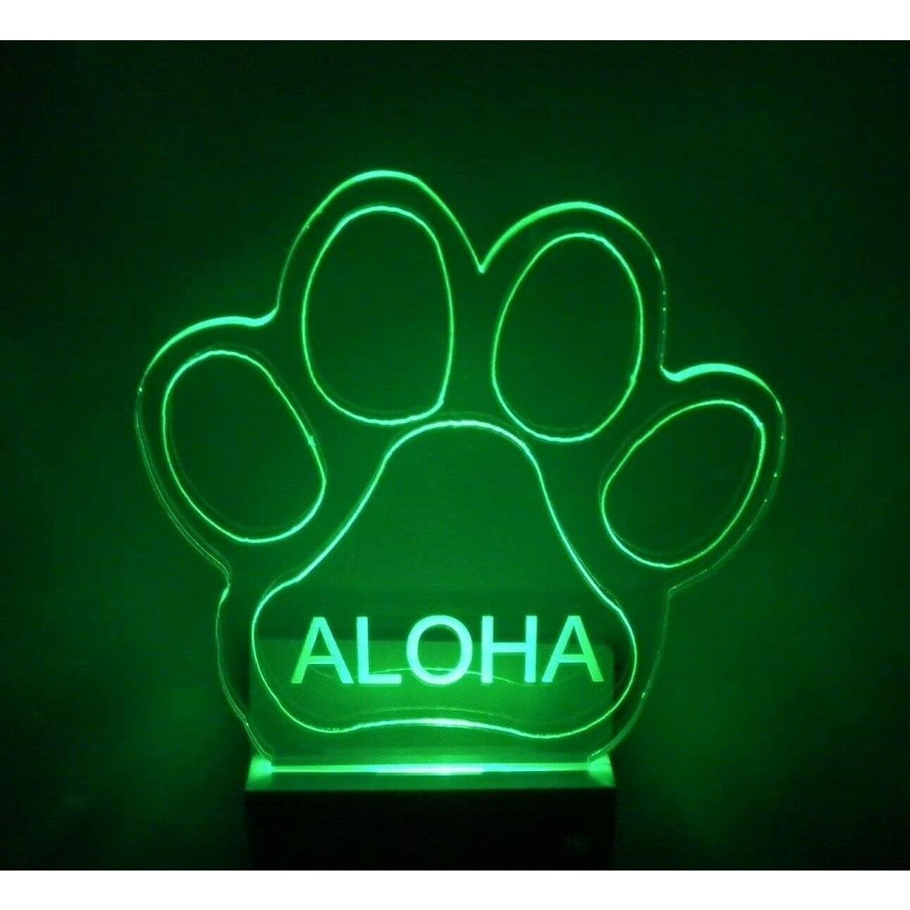 Luz Nocturna LED Enchufable Personalizada 12.7 cm Multicolor