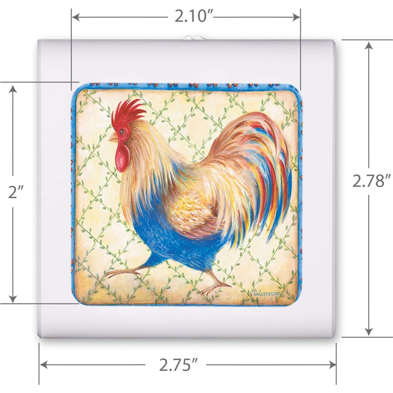 Luz Nocturna LED Regulable Art Plates con Sensor Automático