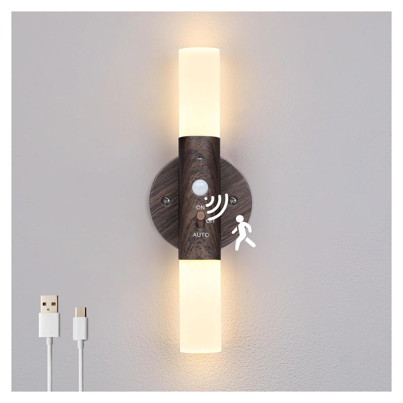 Aplique de Pared Recargable LIGHTESS con Sensor de Movimiento