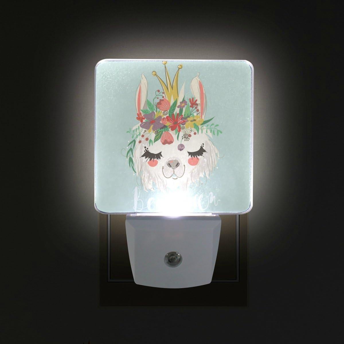 Paquete de 2 Lámparas LED de Noche DIY.HD con Sensor de Luz