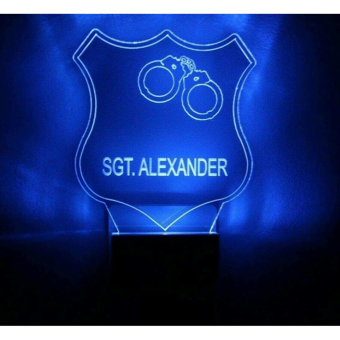 Luz Nocturna LED Enchufable Mirror Mania 12.7 cm Multicolor