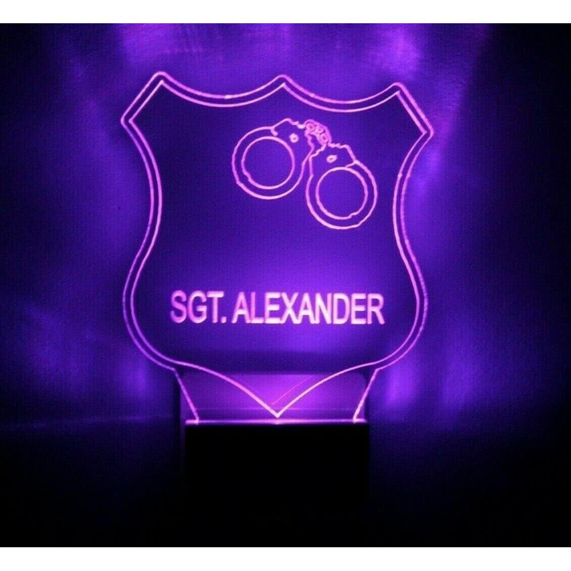 Luz Nocturna LED Enchufable Mirror Mania 12.7 cm Multicolor