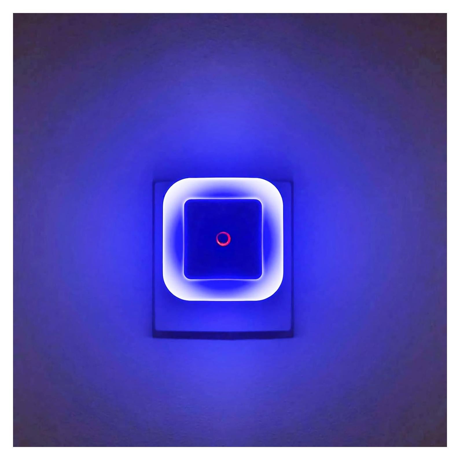 Paquete de 4 Luces Nocturnas LED Azules Elsent con Sensor