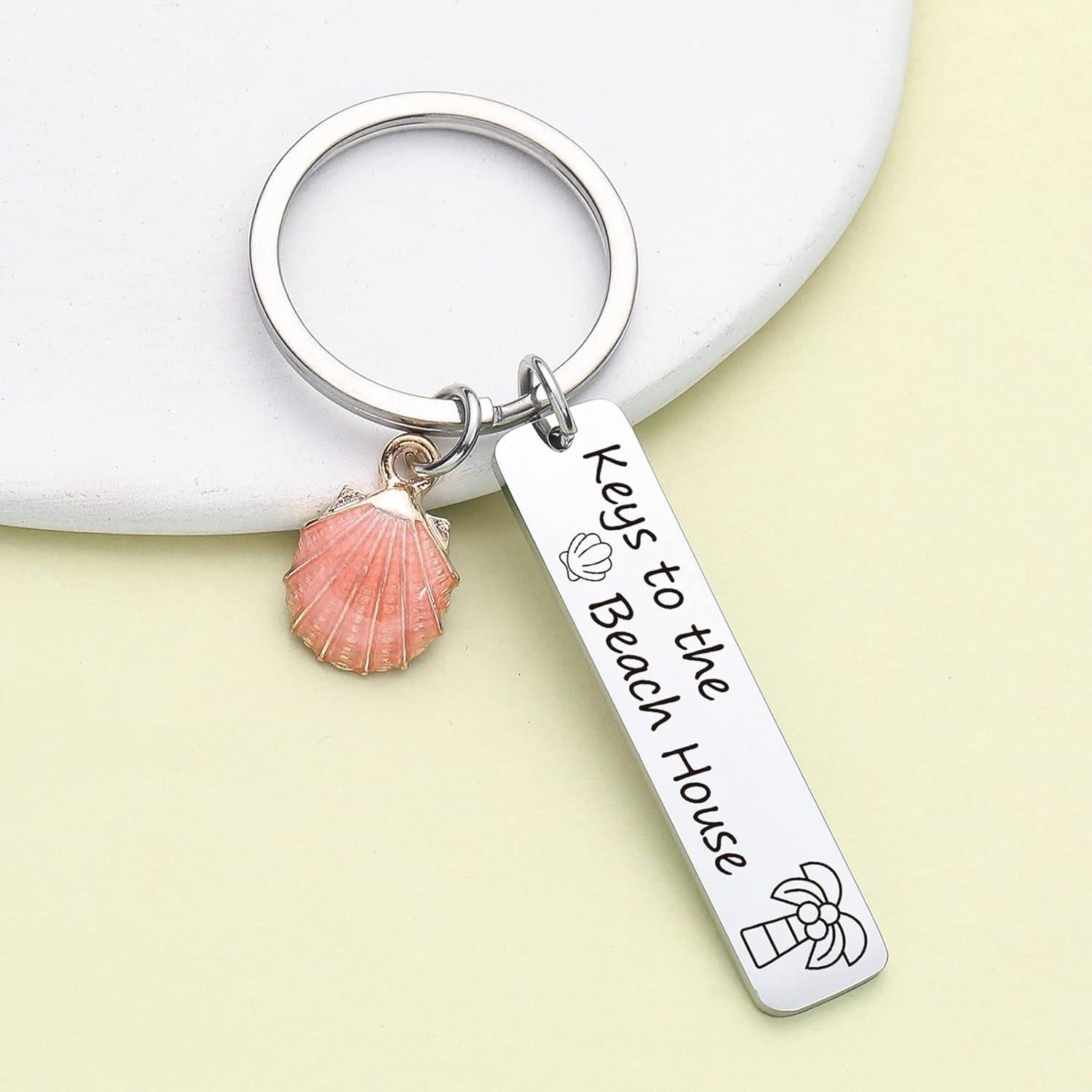 Llavero de Concha ZNOSVEI para Amantes de la Playa