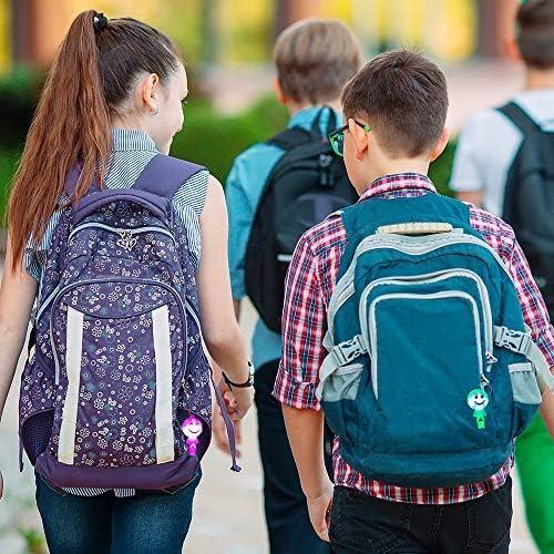 Set de 12 Llavero Iluminado ArtCreativity con Silbato LED