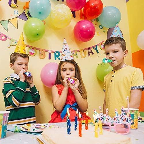 Set de 12 Llavero Iluminado ArtCreativity con Silbato LED