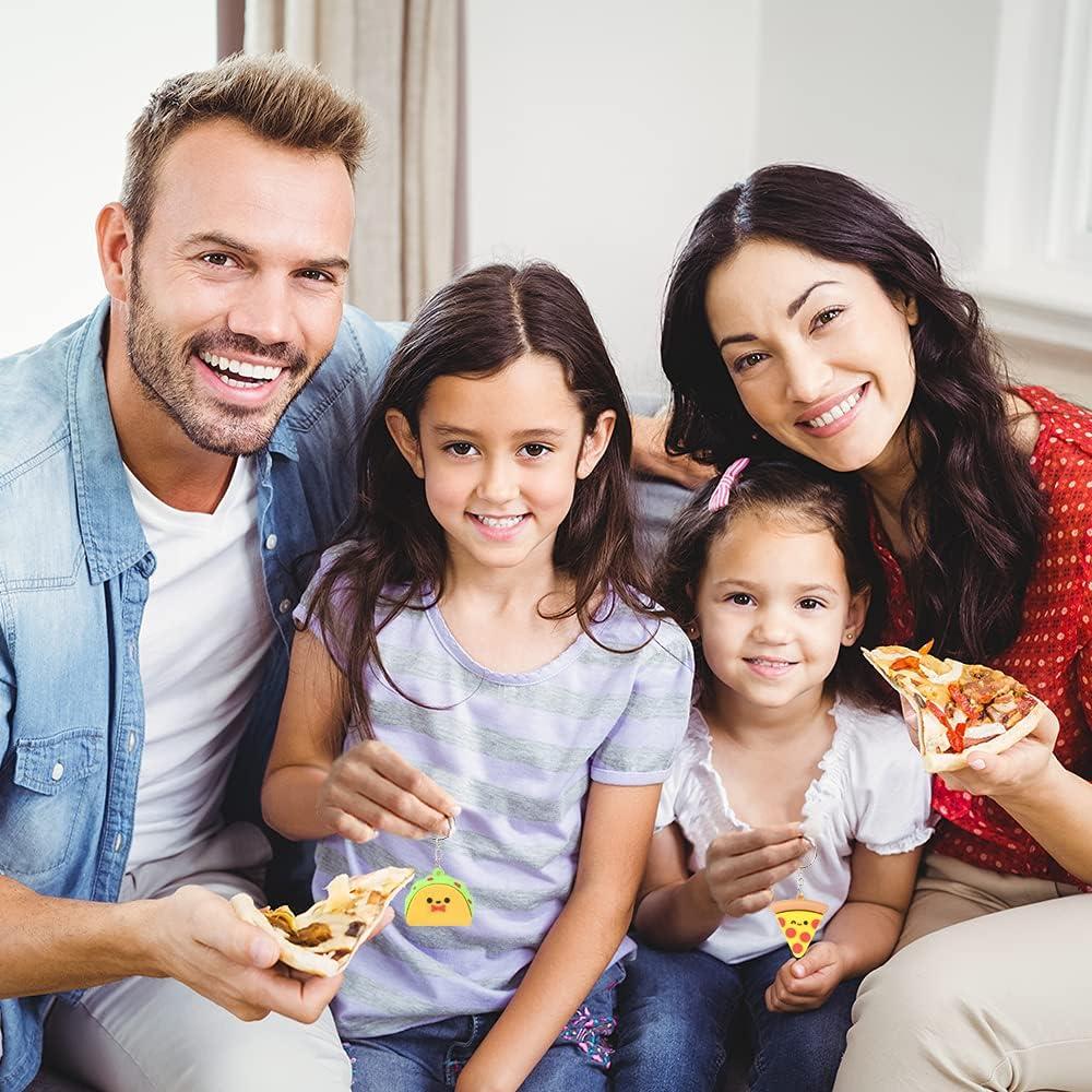 Set de 6 Llaveros de Comida Rápida ArtCreativity para Niños