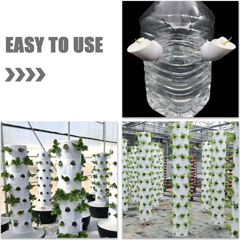 Set de 12 Tazas Hidropónicas Reutilizables Toddmomy 7.19cm