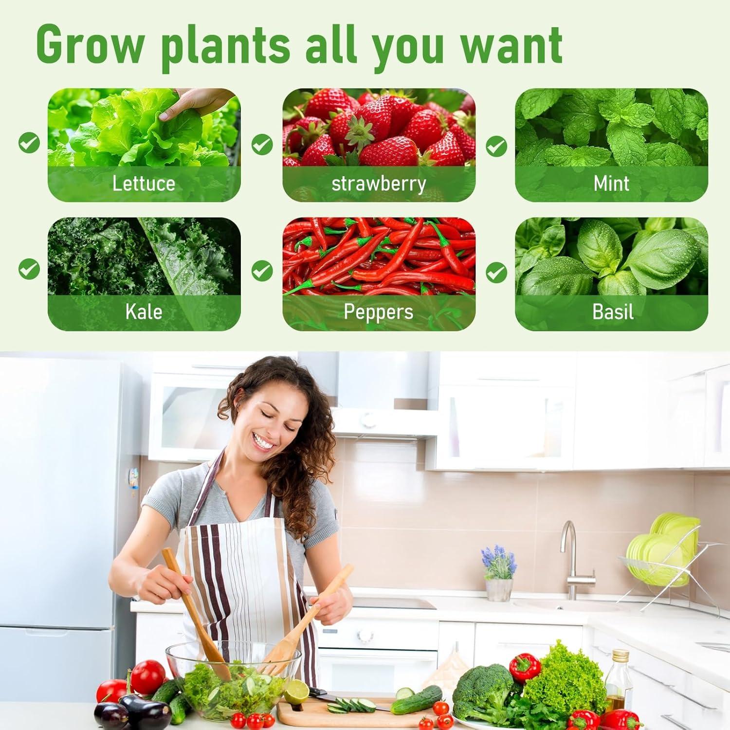 Torre Hidropónica Bluethy 5 Capas 20 Agujeros con Ruedas