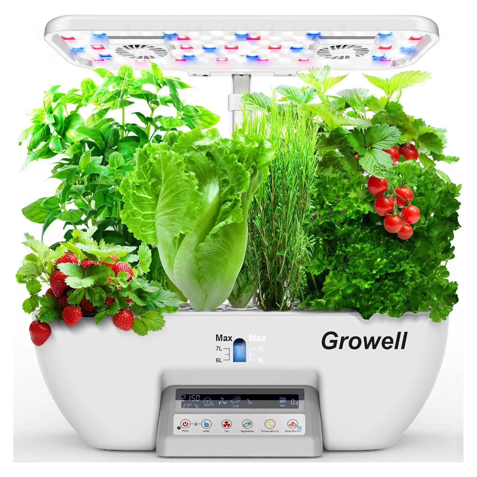Sistema de Cultivo Hidropónico Growell HS02 17 Cápsulas 10L