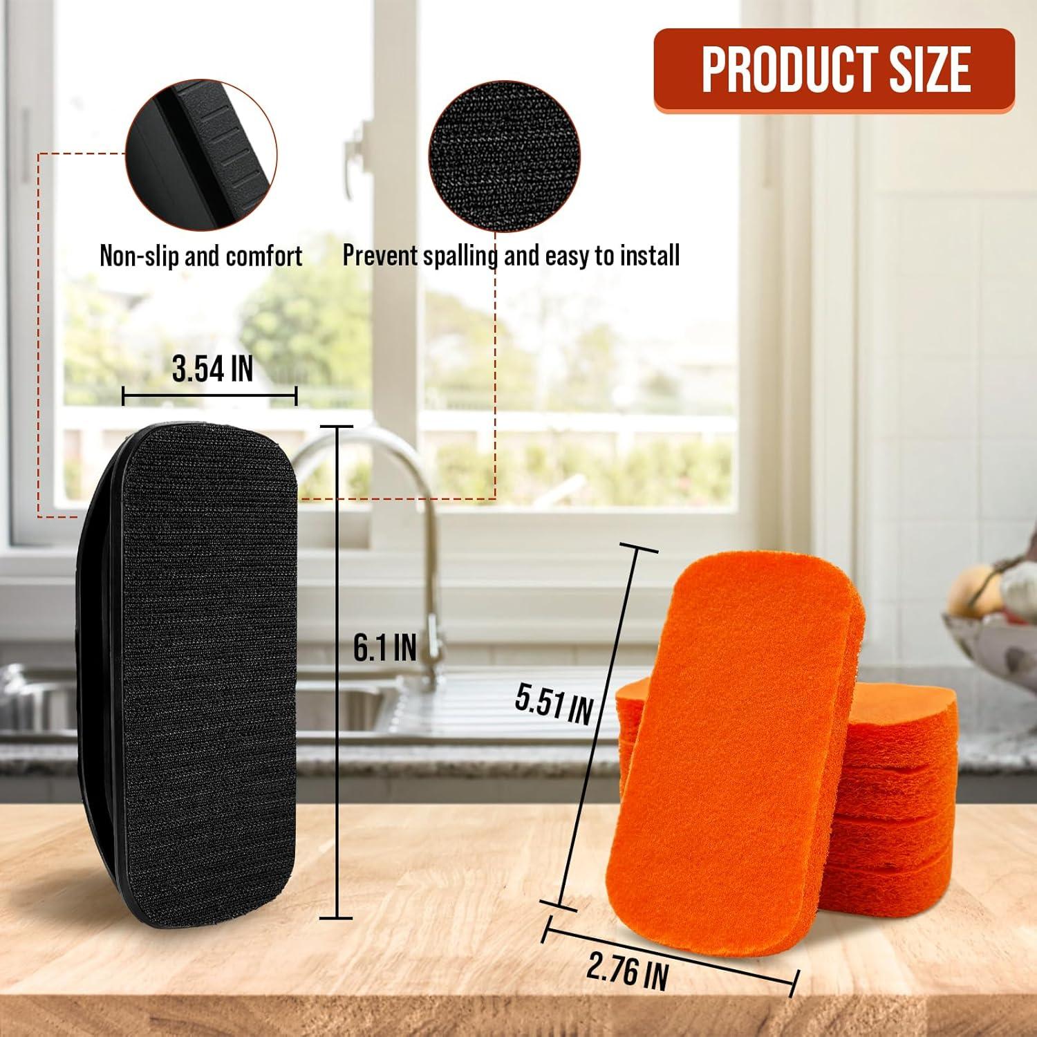 Kit de limpieza de plancha AWEASROY 6 piezas - almohadillas y mango