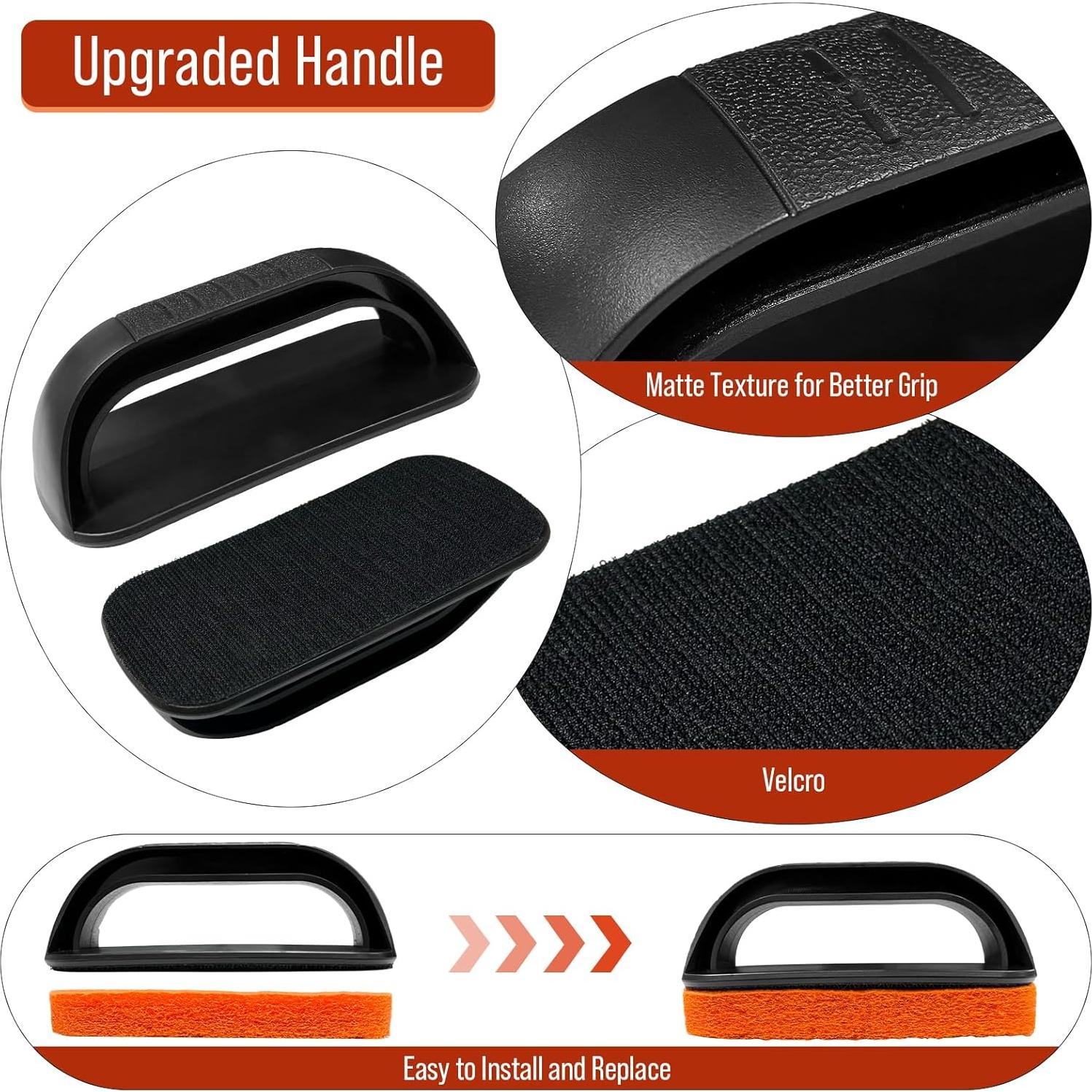 Kit de limpieza de plancha AWEASROY 6 piezas - almohadillas y mango