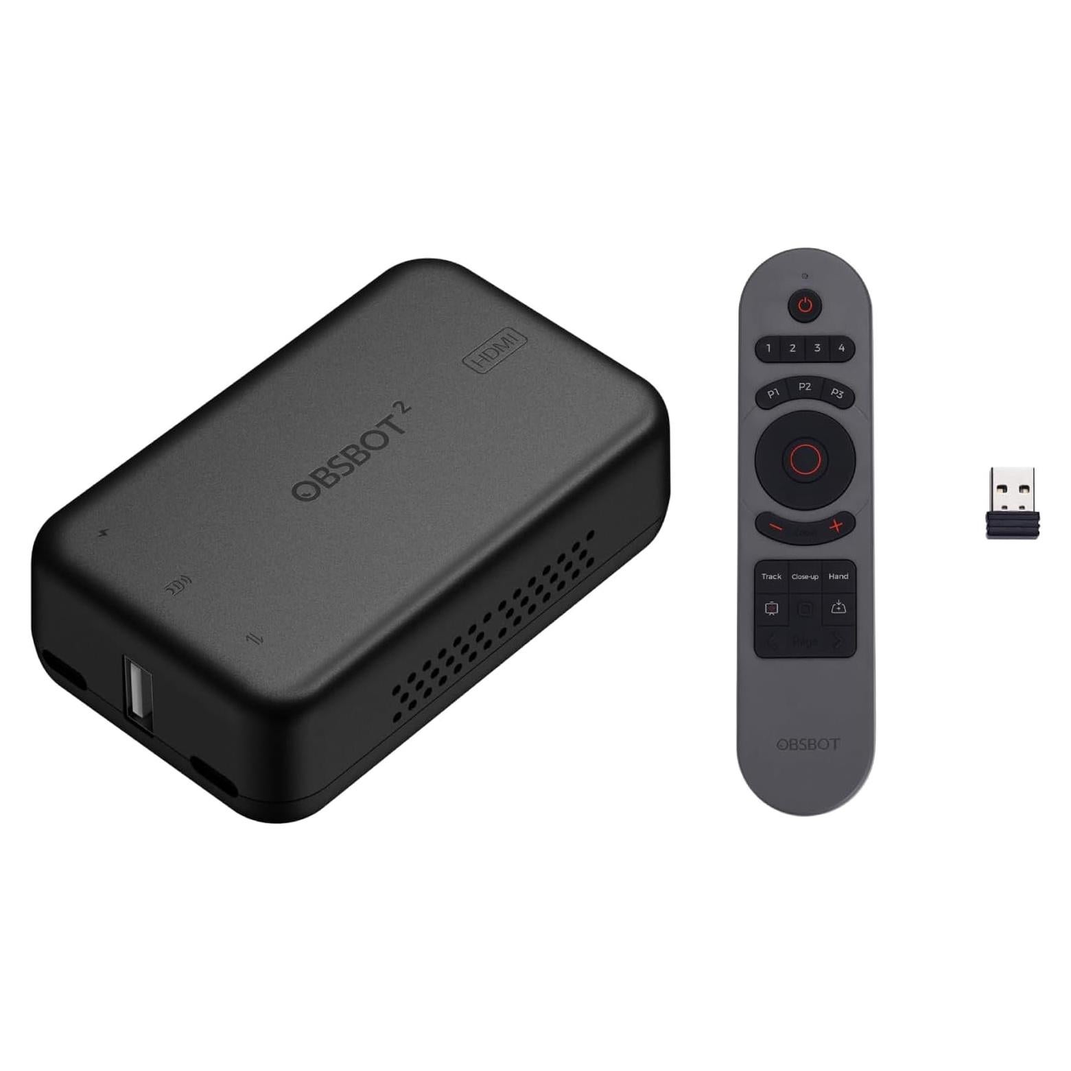 Adaptador UVC a HDMI 4K OBSBOT + Control Remoto Inteligente