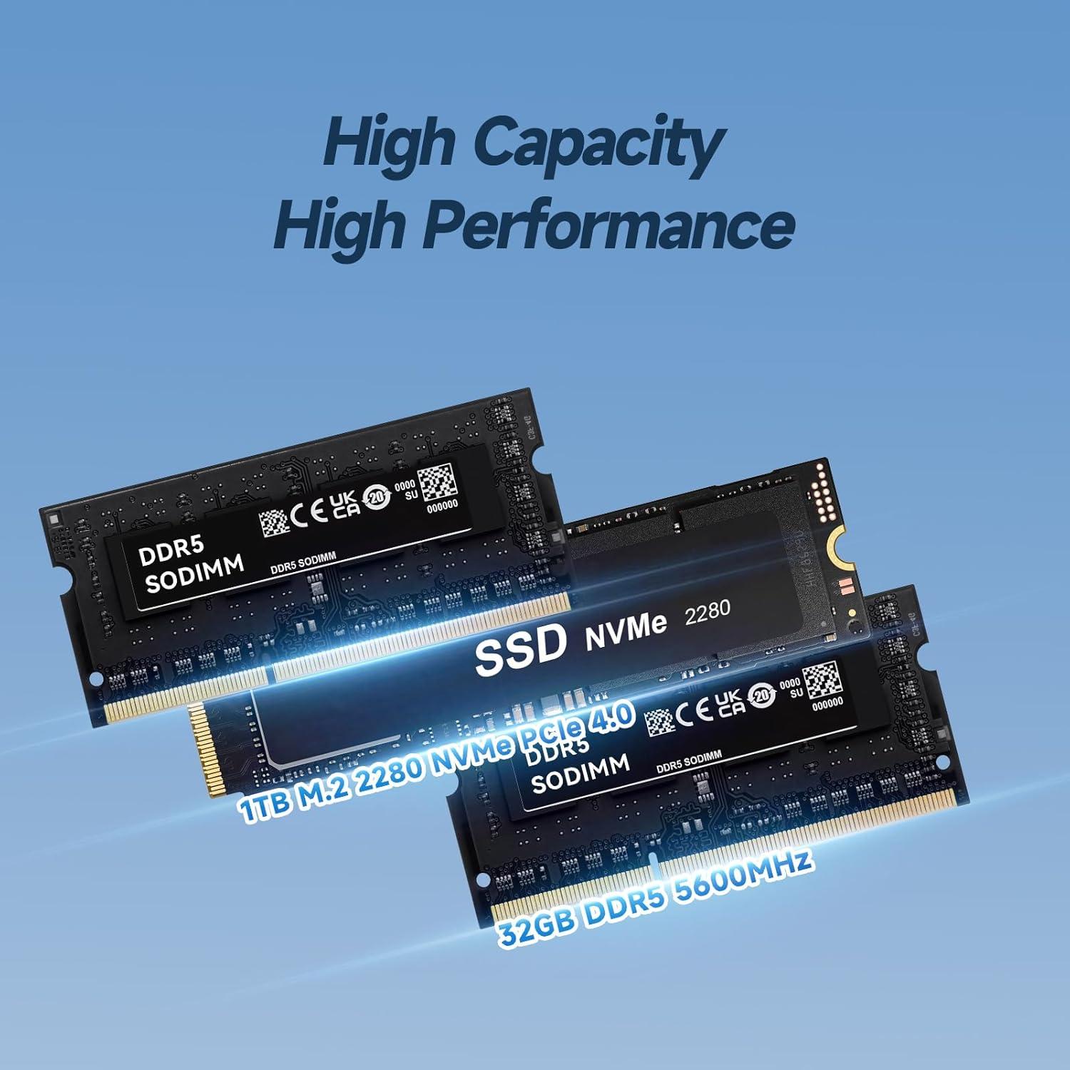 Mini PC Gaming Reatan Alloy-X Ryzen 7 7840HS 32GB 1TB SSD