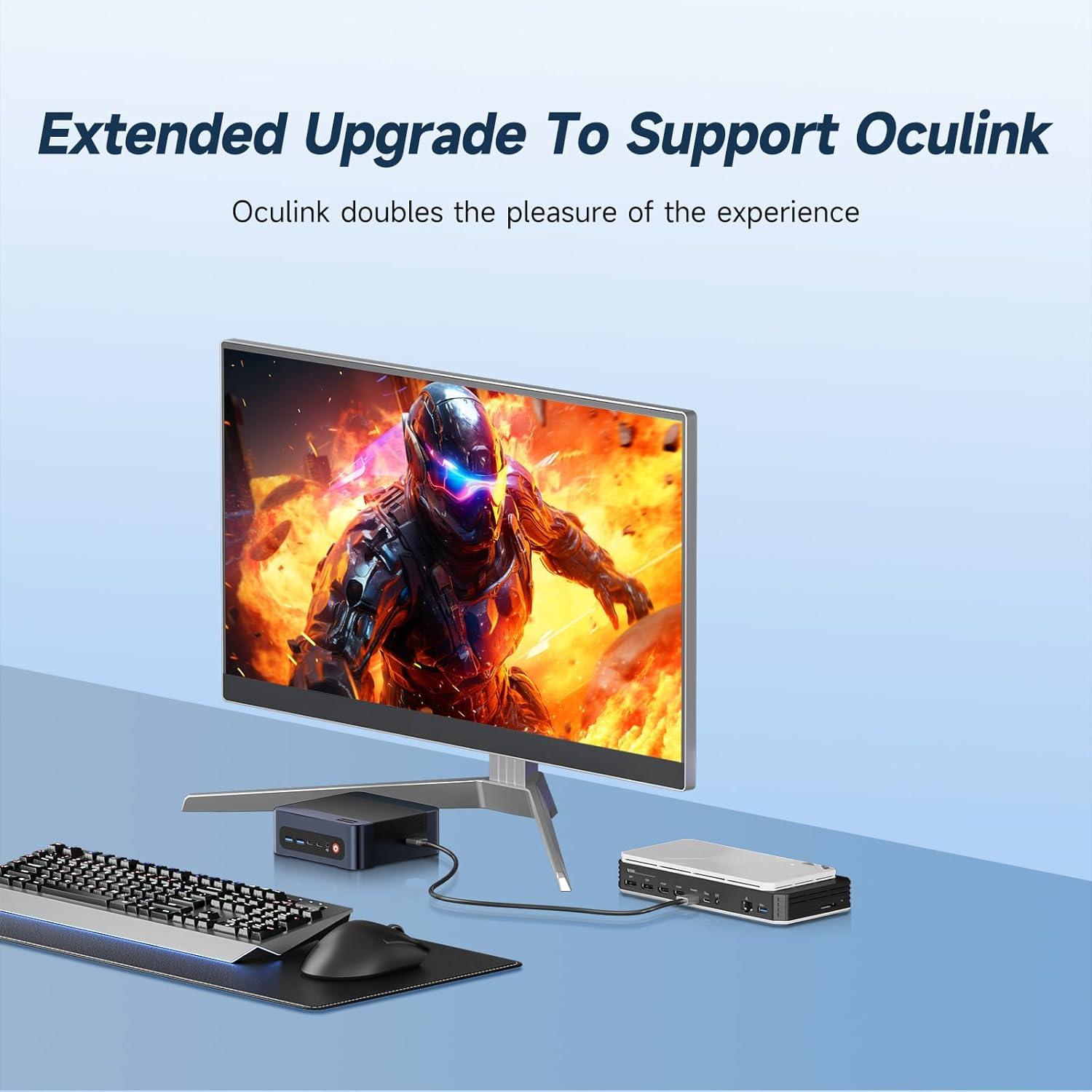 Mini PC Gaming Reatan Alloy-X Ryzen 7 7840HS 32GB 1TB SSD