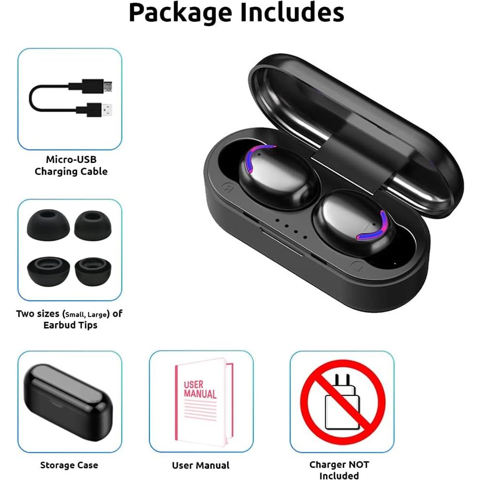 Auriculares Inalámbricos Bluetooth V5.3 F9 Mini IPX7 para Samsung