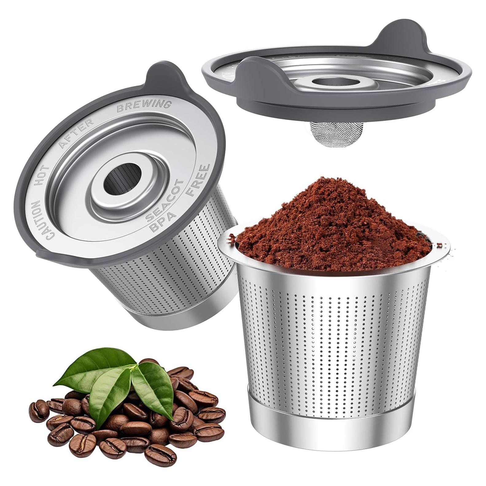 Cápsulas Reutilizables SEACOT 4-Pack Acero Inoxidable 108g