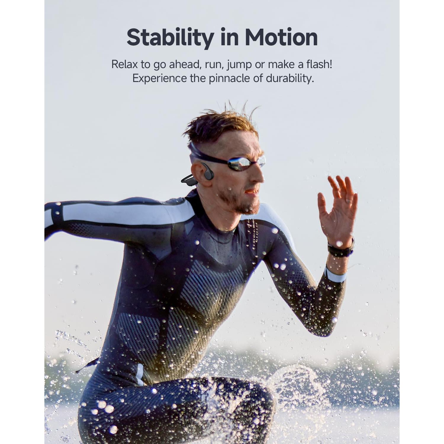 Auriculares de Conducción Ósea PSIER S18 Impermeables IPX8