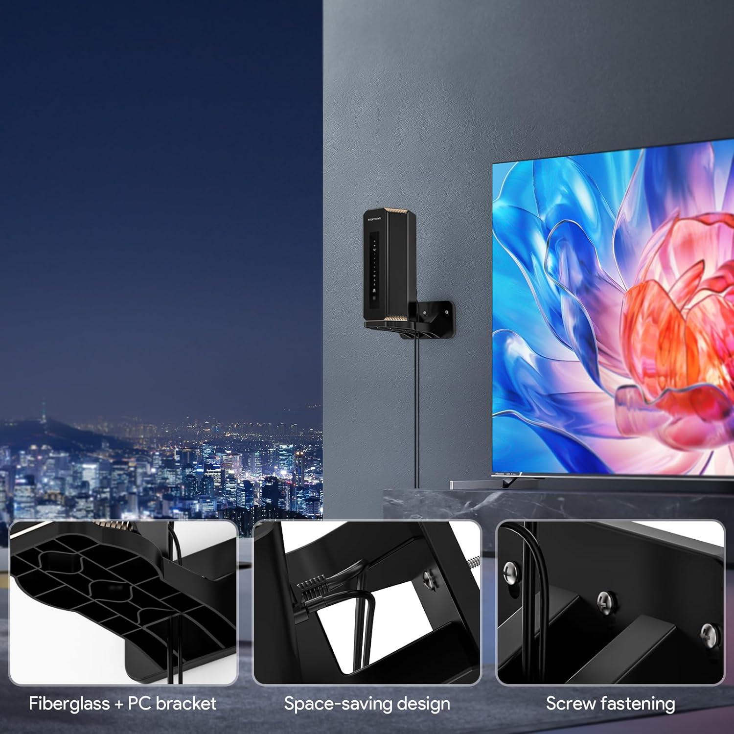 Soporte de Montaje en Pared EDUP para Router Netgear WiFi 7