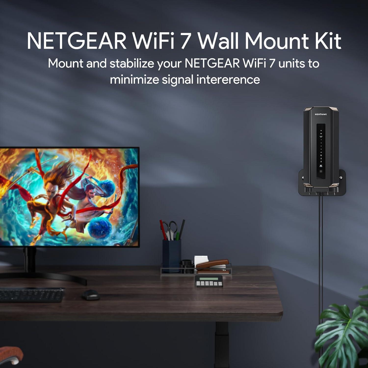 Soporte de Montaje en Pared EDUP para Router Netgear WiFi 7