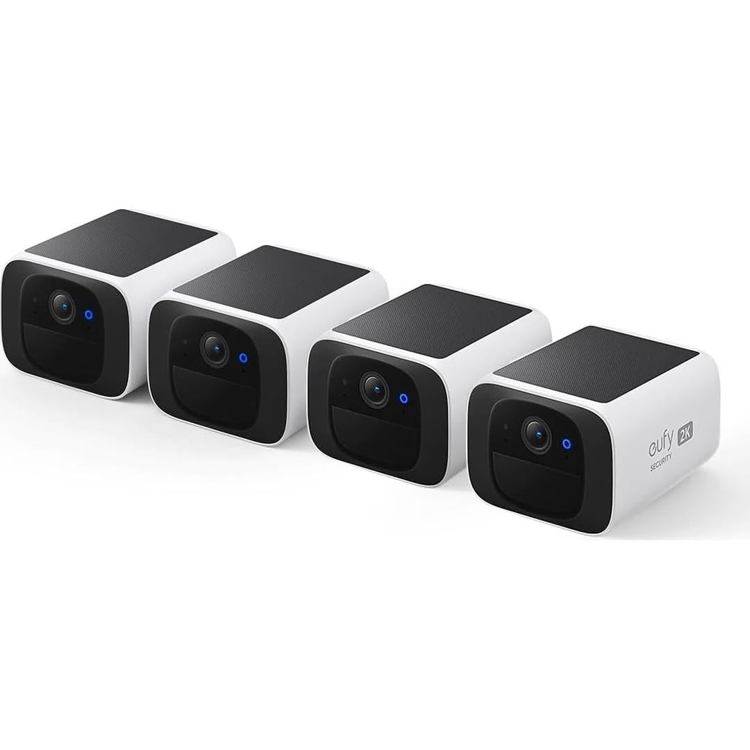 Cámara de Seguridad Inalámbrica eufy S220 SoloCam 4 Unidades 2K