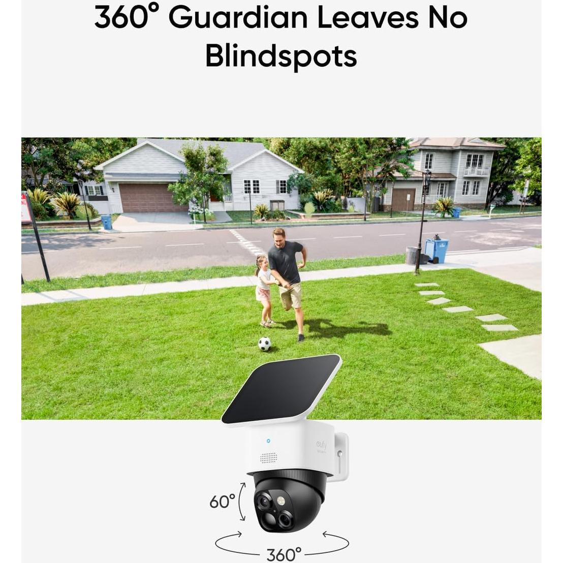 Cámara de Seguridad Eufy SoloCam E30 2K Inalámbrica Solar