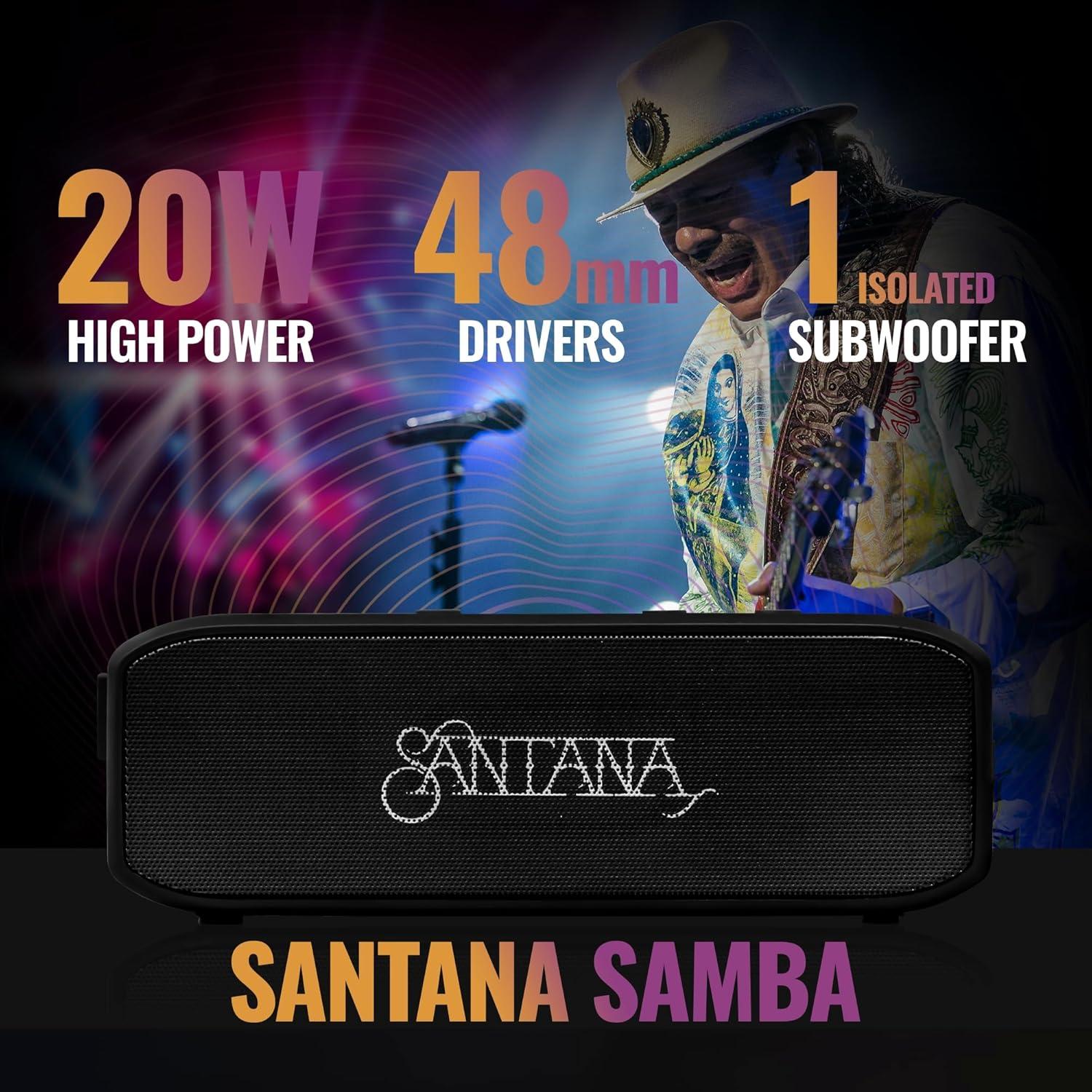 Altavoz Bluetooth SANTANA Samba 40W IP67 Inalámbrico