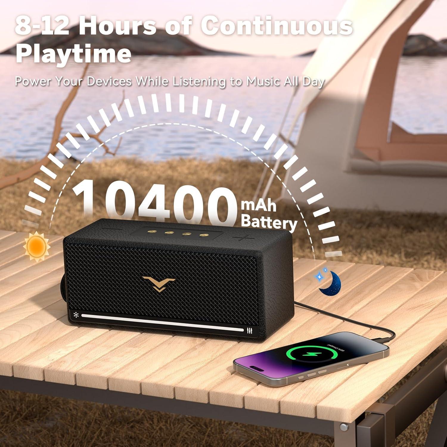 Altavoz Bluetooth Stage GoFree Max 80W IP67 Portátil con Bajo