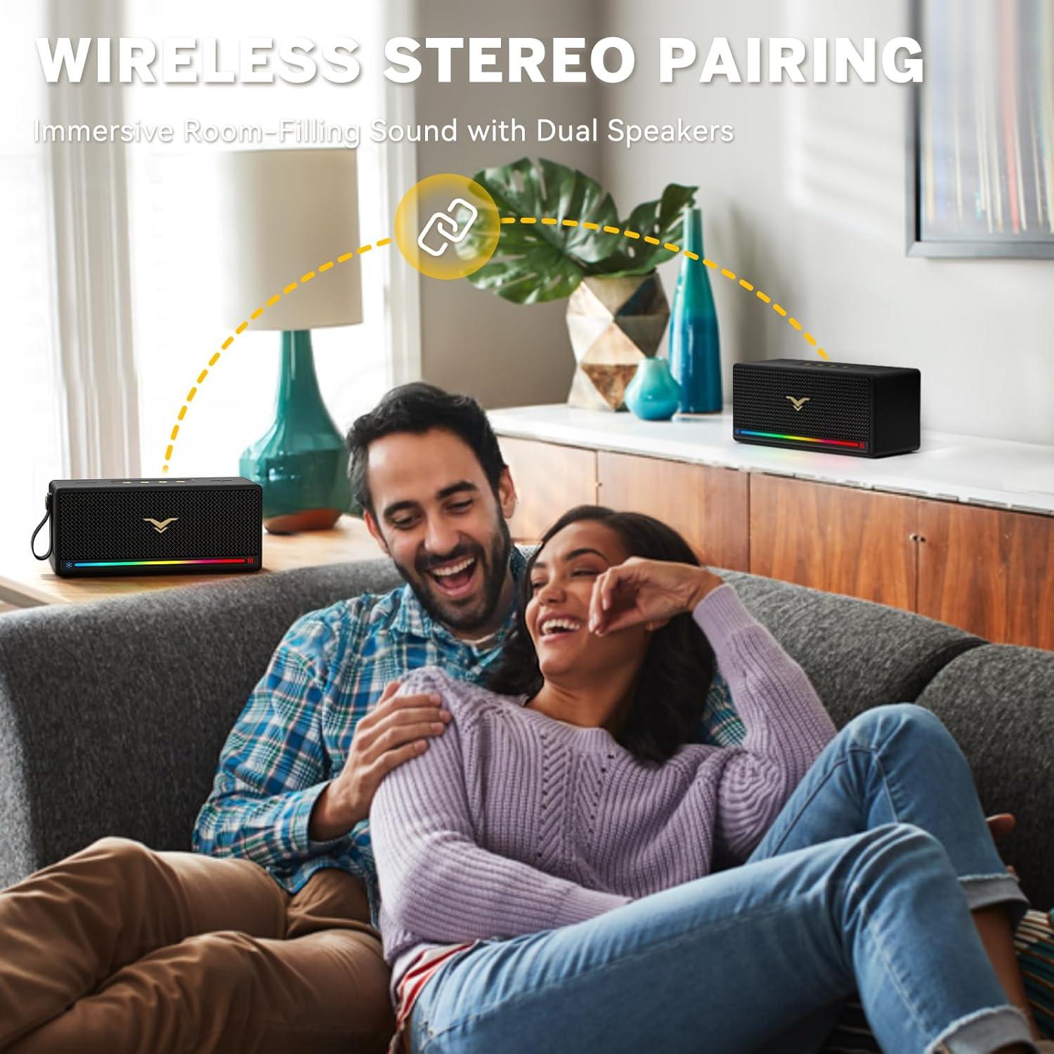 Altavoz Bluetooth Stage GoFree Max 80W IP67 Portátil con Bajo