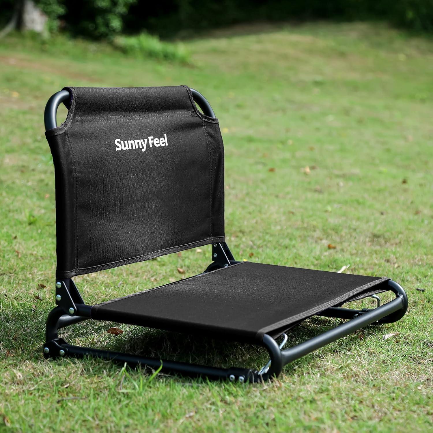 Asiento de Estadio SUNNYFEEL Extra Ancho con Respaldo 50.8 cm