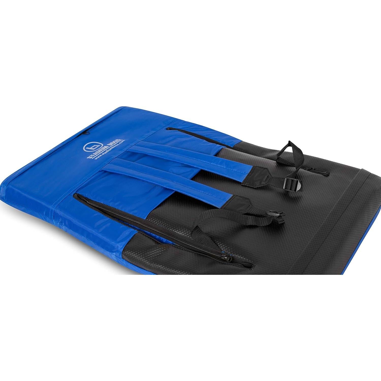 Silla Reclinable de Estadio Stadium Boss Acolchada Azul - 6 Posiciones