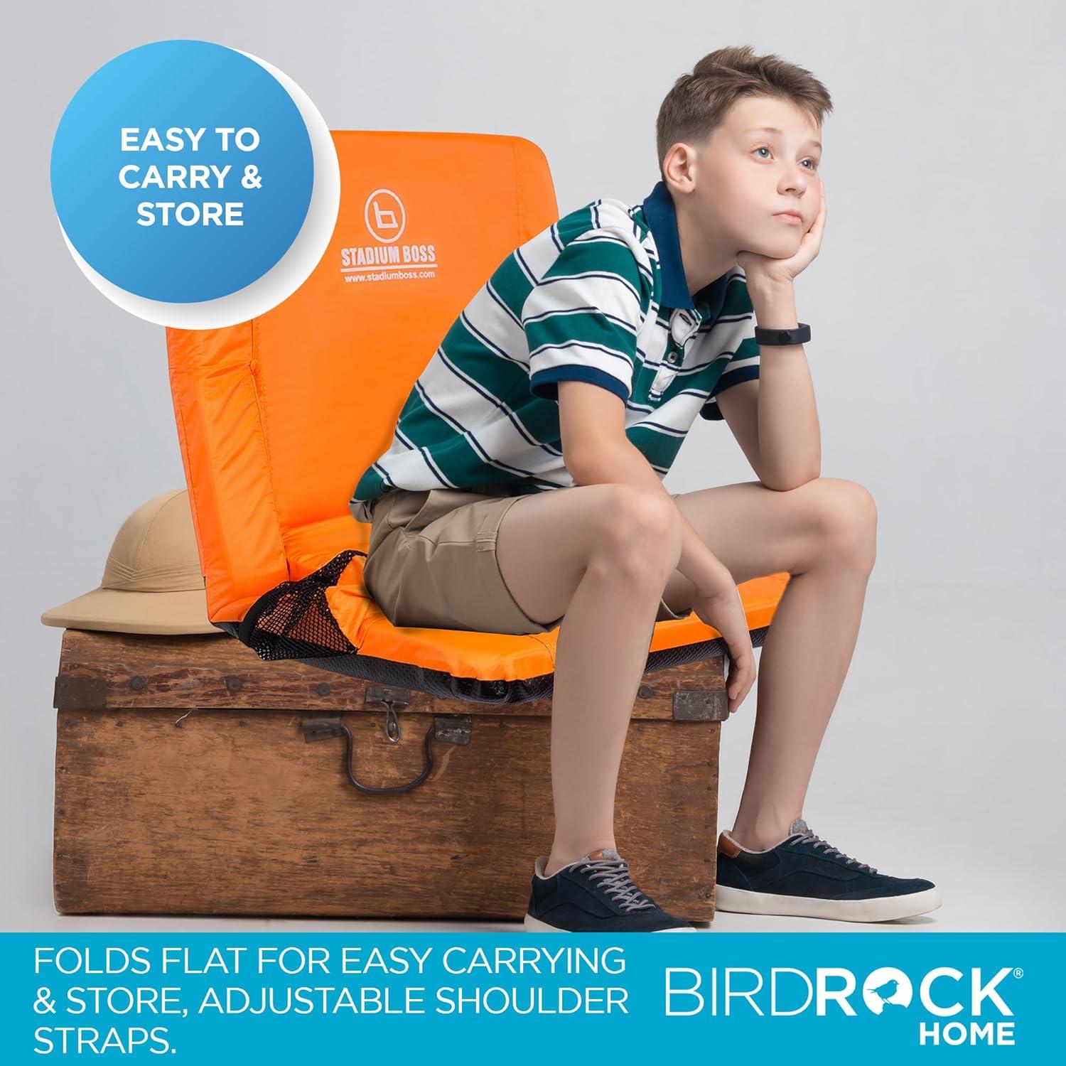 Silla de Estadio Reclinable Stadium Boss Naranja 6 Posiciones