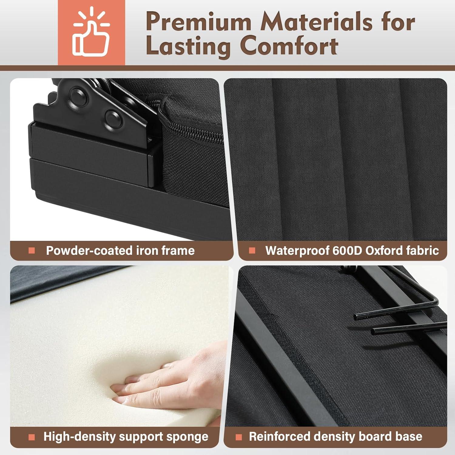 Asiento de Estadio Strifuture Plegable con Respaldo Ajustable