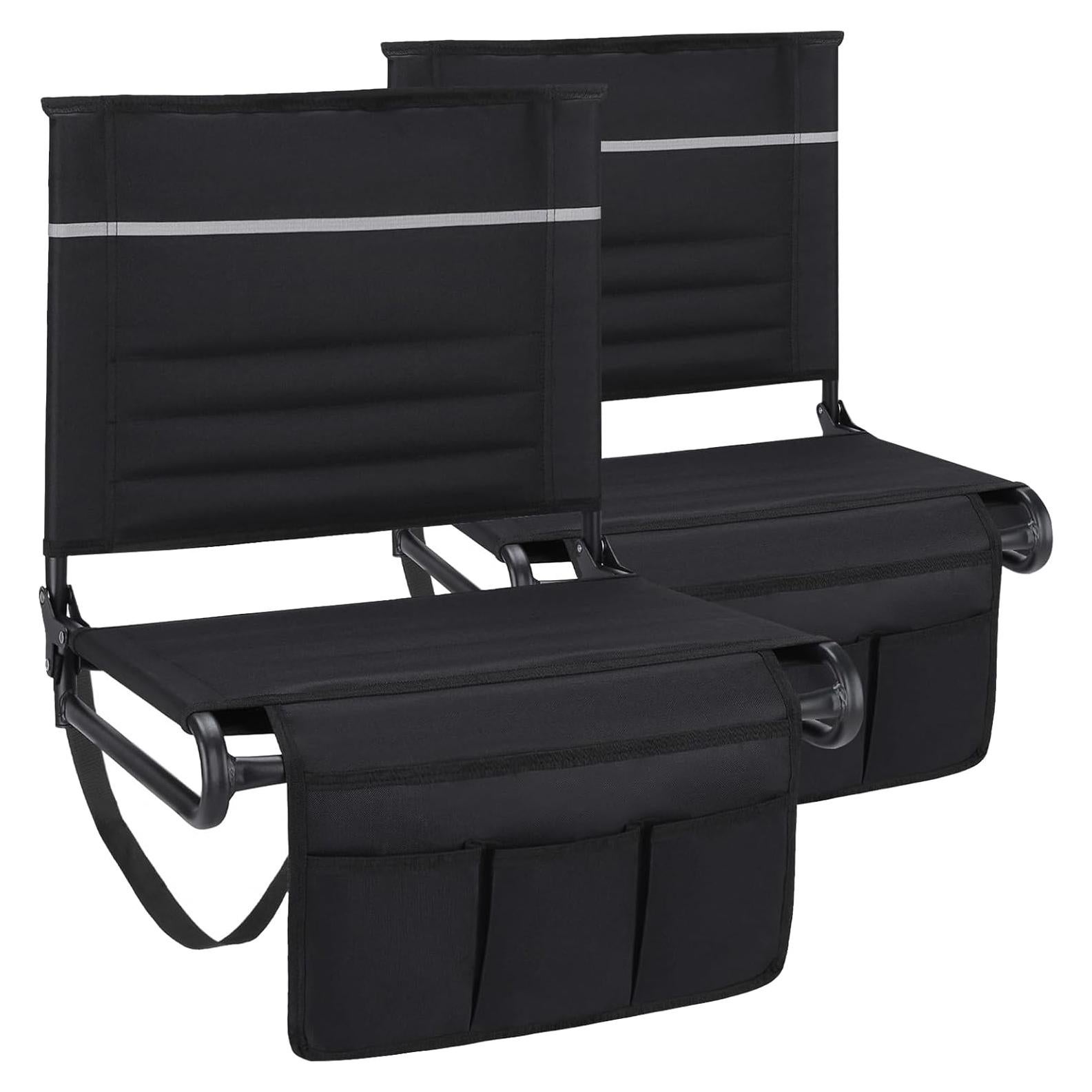 Asientos de Estadio Dodometrek con Respaldo y Cojín - 2 Pcs