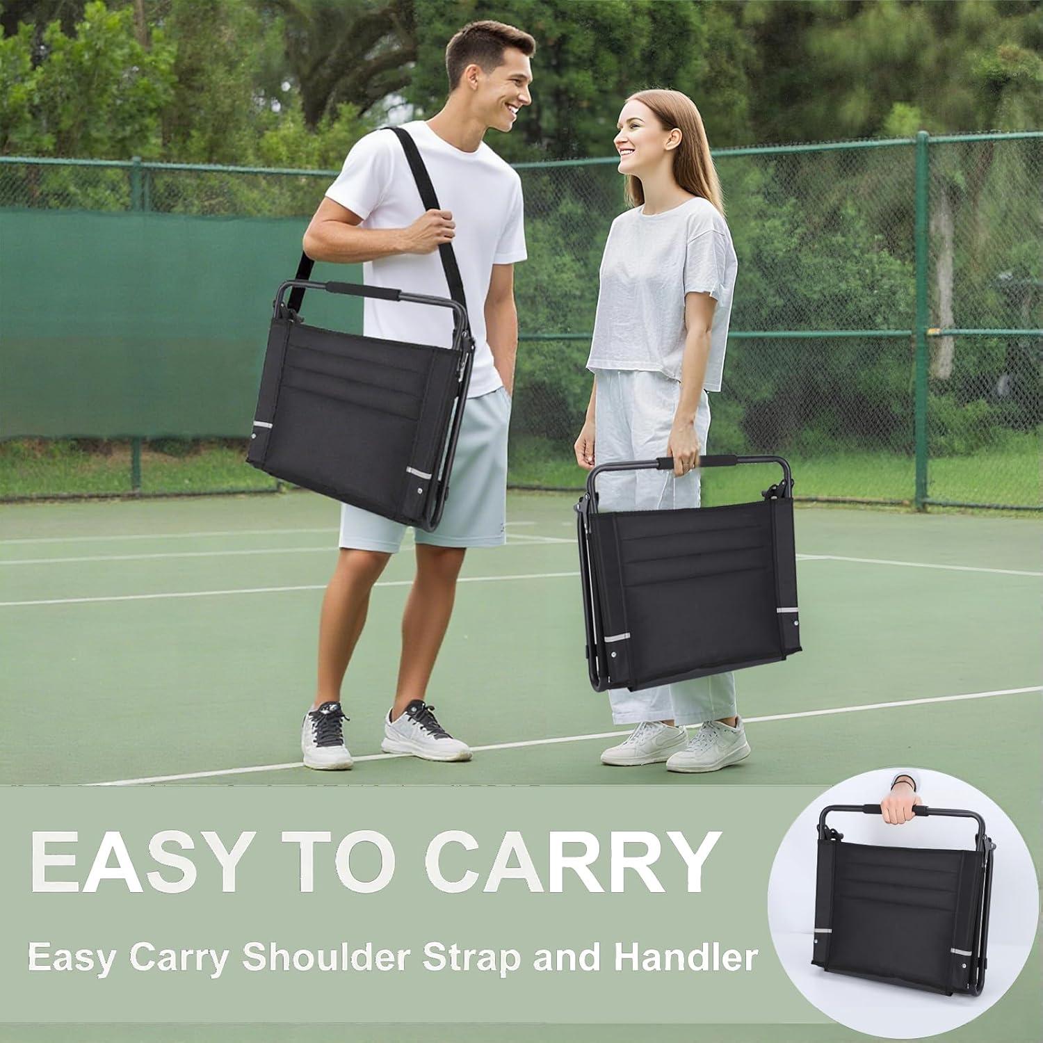 Asientos de Estadio Dodometrek con Respaldo y Cojín - 2 Pcs